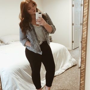 Distressed Denim Jacket